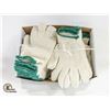 Image 1 : FLAT OF NEW CLOTH WORK GLOVES