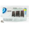 ONN MINI STEREO SYSTEM IN BOX