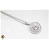 Image 1 : NEW ROUND LAYERED CUBIC ZIRCONIA PENDANT