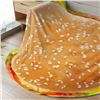 Image 1 : 180CM HAMBURGER PRINT FUNNY FOOD BLANKET