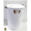 Image 1 : NEW 24 QT STERILITE UTILITY GARBAGE CAN W/ LID