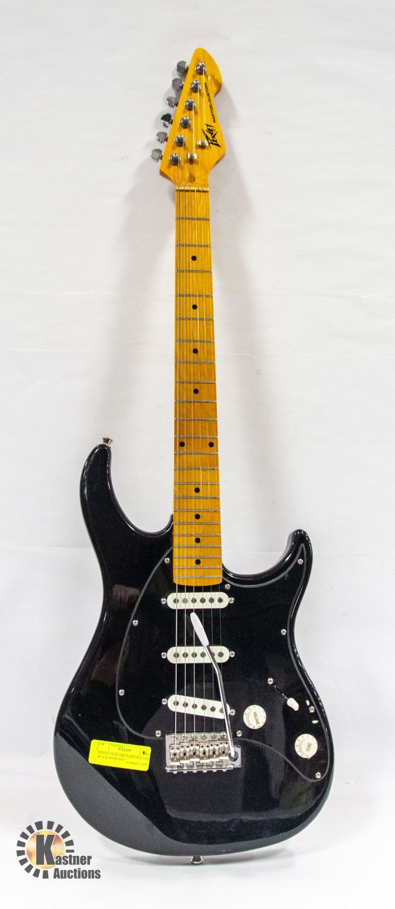 Pi Raptor PEAVEY ELECTRIC RAPTOR CUSTOM BLACK WITH SOFT