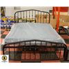 Image 1 : NEWLY ASSEMBLED QUEEN METAL DOUBLE BED FRAME