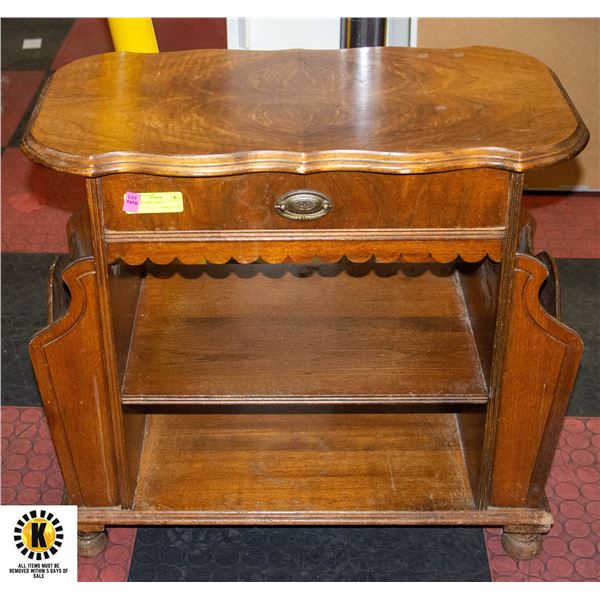 ANTIQUE SIDE TABLE