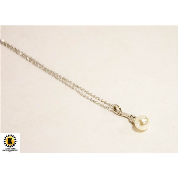 NEW .925 SILVER PENDANT NECKLACE