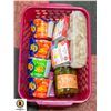 Image 1 : BASKET OF NON-PERISHABLE FOOD PRODUCTS