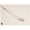 Image 1 : NEW .925 SILVER ROSE QUARTZ CAT