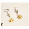 Image 1 : NEW GEMSTONE DROP STYLE EARRINGS HAND WIRE WRAPPED