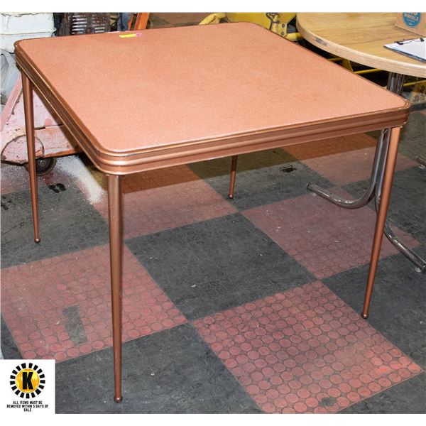 FOLDING CARD TABLE 34" X 34"