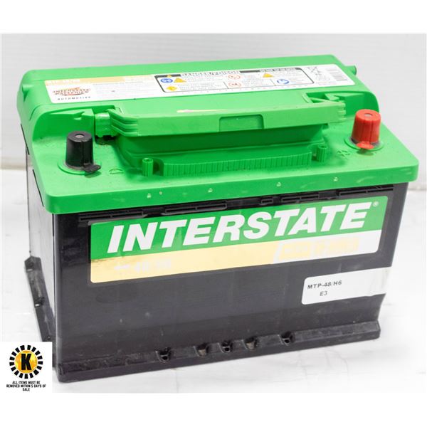 NEW INTERSTATE BATTERY MTP-488/H6 D3