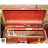 Image 1 : TECOMASTER VINTAGE METAL TOOLBOX W/CONTENTS