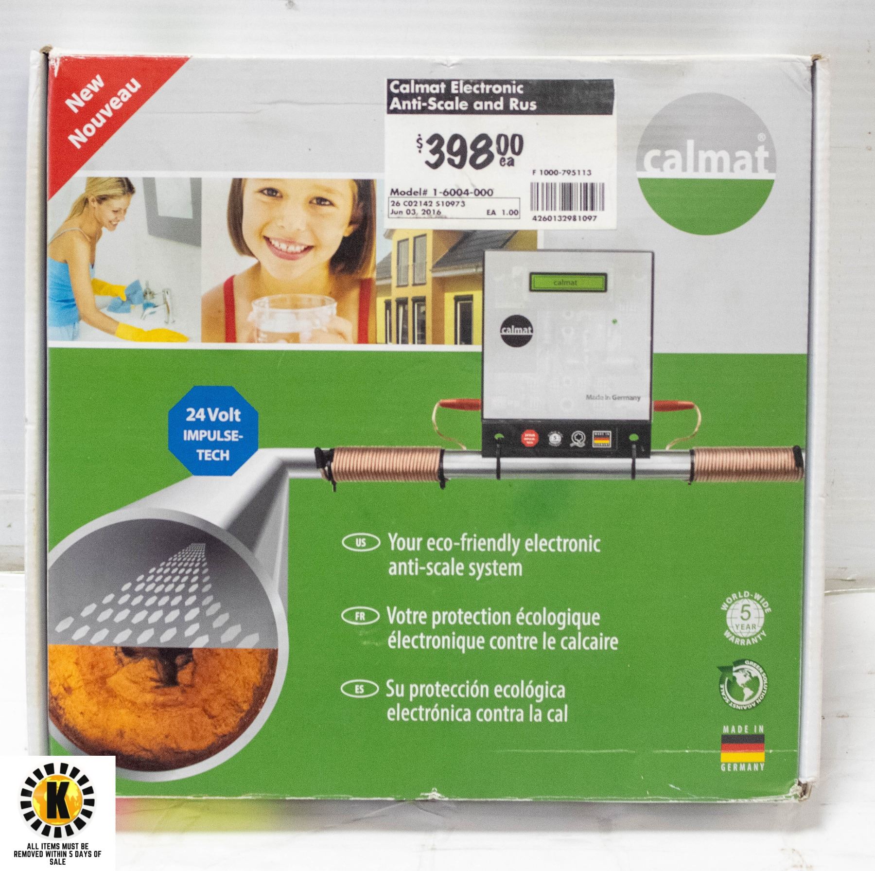 Calmat CALMAT ELECTRIC ANTI-SCALE SYSTEM
