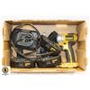 Image 1 : 18V DEWALT IMPACT DRILL WITH CHARGER AND 3