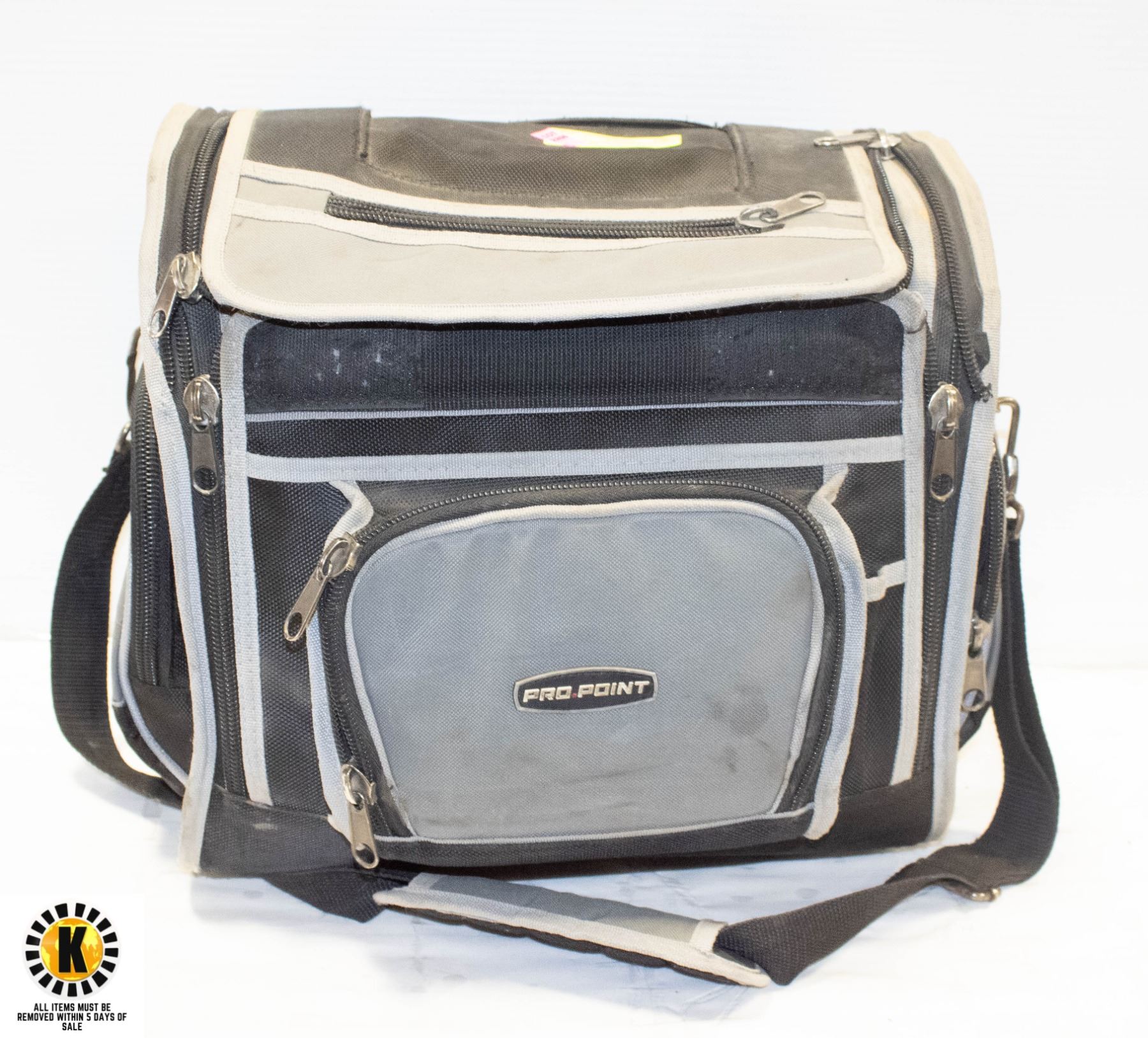 PRO POINT TOOL BAG W/ CORDED DRILL AND