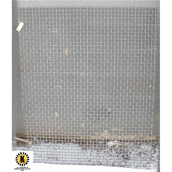 48" X 39" HIGH CARBON STEEL SCREEN