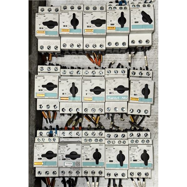 Lot of Siemens Circuit Breakers as Pictured