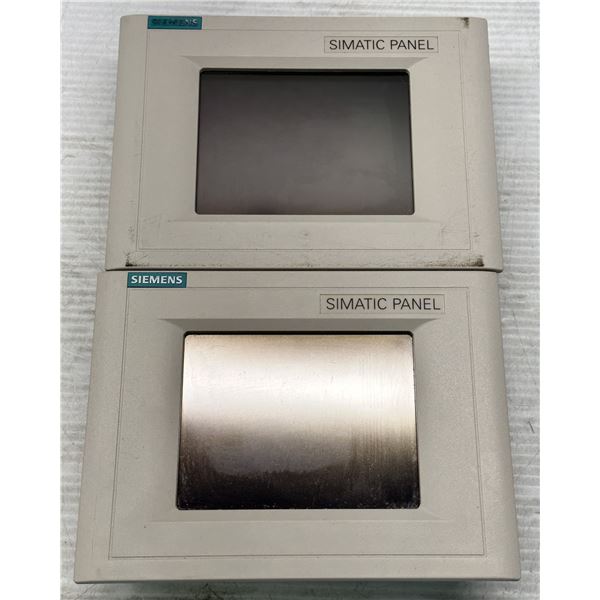 (2) Siemens #6AV6 545-0BC15-2AX0 Touch Panel TP 170B Color