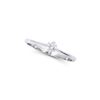 Image 1 : 14KT White Gold 0.20ct Diamond Ring