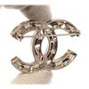 Image 4 : Chanel CC Rhinestone Brooch Brooch Silver Plated Metal, glass rhinestones