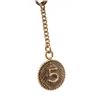 Image 3 : Chanel CC #5 Necklace Necklace Gold Metal