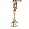 Image 4 : Chanel CC #5 Necklace Necklace Gold Metal