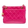 Image 1 : Chanel Quilted Shoulder Bag Pink Leather