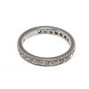 Image 4 : Tiffany & Co. Legacy Band size 8 Ring 950 Platinum 950 Platinum, Diamonds