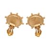 Image 2 : Chanel CC Pearl Earrings Earrings Gold Plated Metal, faux pearls, rhinestones