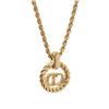 Image 3 : Christian Dior Logo Chain Necklace Necklace Gold Metal