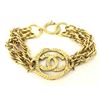 Image 1 : Chanel CC Bracelet Bracelet Gold Metal