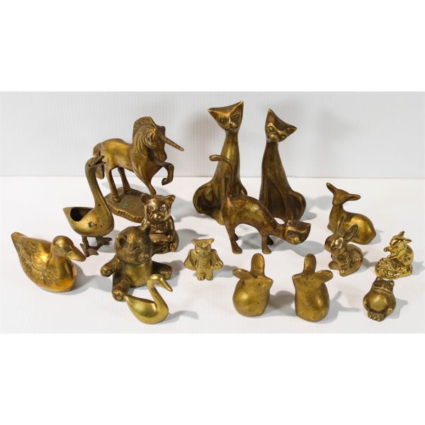 ASSORT. BRASS ANIMALS
