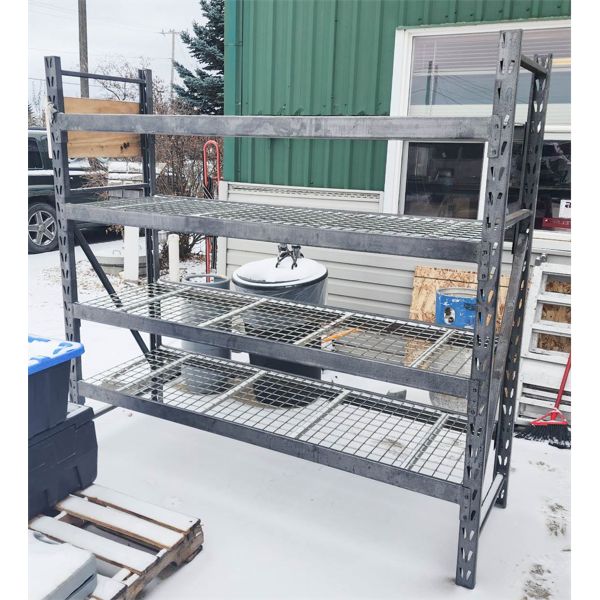 HEAVY DUTY METAL SHELVING