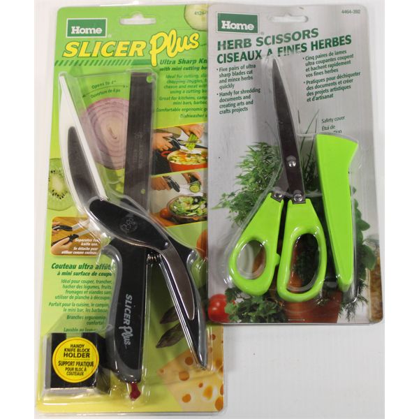 SLICER PLUS & HERB SCISSORS