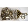 Image 1 : NEW 20FT GRADE 70 3/8" CHAIN W/ GRAB HOOKS