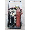 Image 1 : ACETYLENE CUTTING TORCH TANKS CART ETC.