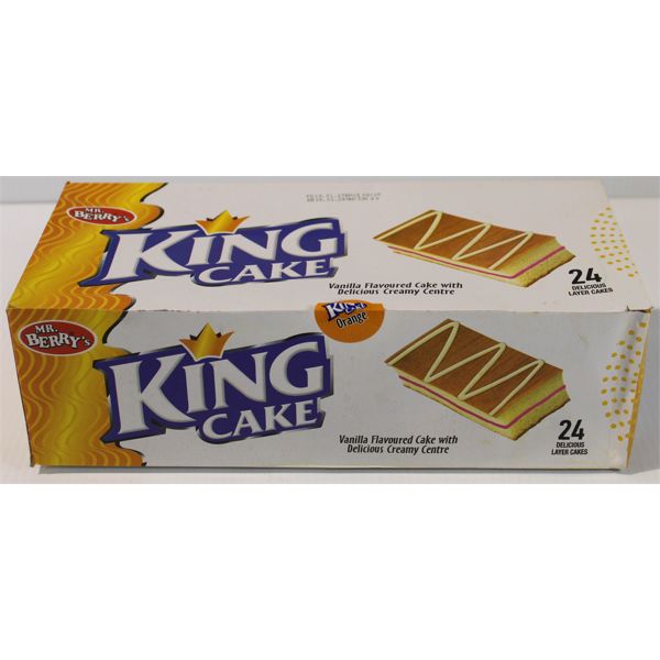 MR. BERRY KING CAKES ORANGE FLAVOR