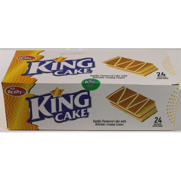 MR. BERRY KING CAKES LEMON FLAVOR