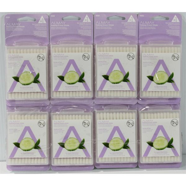 8 PKS ALMAY MAKEUP ERASER STICKS