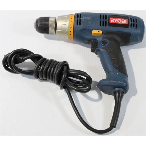RYOBI 3/8" REVERSIBLE DRILL