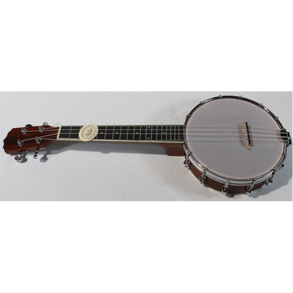 NEW VANGOA 23" 4 STRING BANJO UKULELE KIT WITH ACCESSORIES