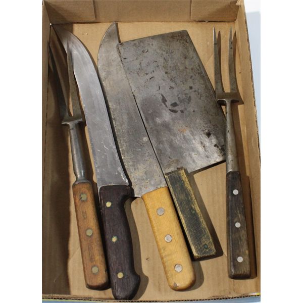 ANTIQUE CARVING KNIVES AND MORE