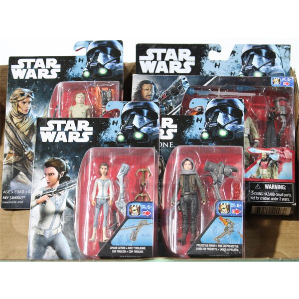 STARWARS ACTION FIGURES NIP