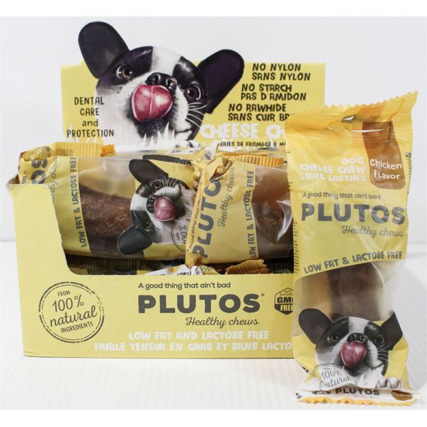 PLUTOS CHICKEN MED SIZE DOG CHEWS