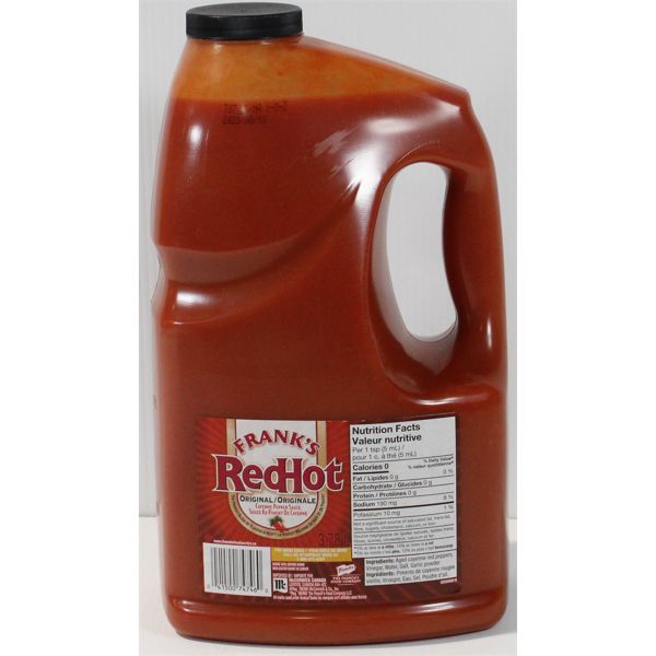 FRANK'S RED HOT CAYENNE PEPPER SAUCE  3.78L