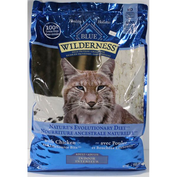 BLUE WILDERNESS ADULT INDOOR CAT FOOD WITH CHICKEN