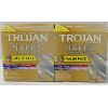 Image 1 : 2 PK TROJAN VALUE PACKS  LUBRICATED CONDOMS