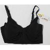 Image 1 : BLACK CALVIN KLEIN LIGHTLY LINES BRA SIZE M