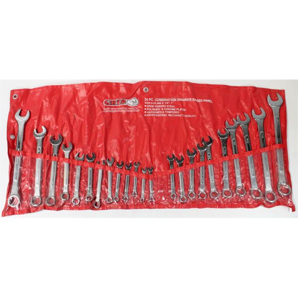 23 PC COMBO SPANNER WRENCH SET