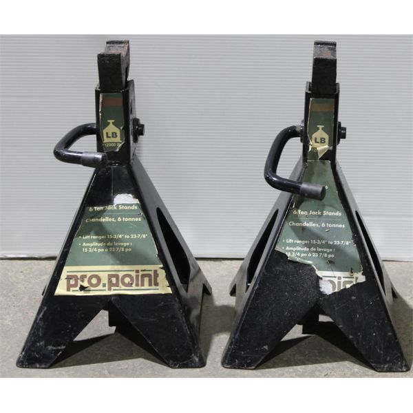 PRO POINT 6 TON JACK STANDS