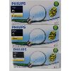 Image 1 : 3PKS X 3 PHILLIPS 60W HALOGEN CLEAR LIGHT BULBS